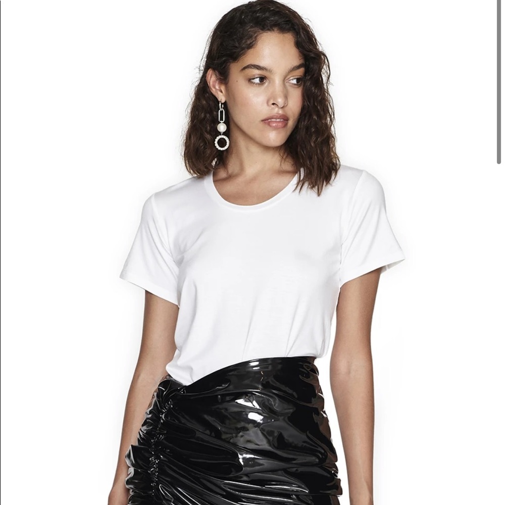 Alix Round Neck Short Sleeve Bodysuit - Picture 3 of 7